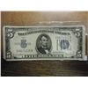 Image 1 : 1934-D $5 SILVER CERTIFICATE BLUE SEAL