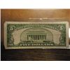 Image 2 : 1934-D $5 SILVER CERTIFICATE BLUE SEAL