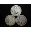 Image 2 : 1935-D,41 & 46-D WALKING LIBERTY HALF DOLLARS