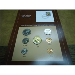 COIN SETS OF ALL NATIONS "WESTERN SAMOA" 7 COINS