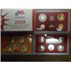 Image 2 : 2008 US SILVER PROOF SET (WITH BOX) 14 PIECES