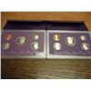 Image 1 : 1988 & 1989 US PROOF SETS (WITH BOXES)