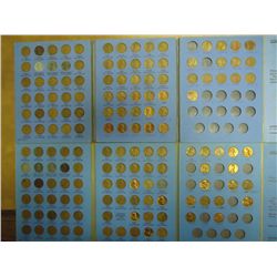 2-1941 UP LINCOLN CENT ALBUMS TOTAL 147 COINS