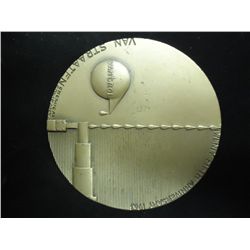 3" BRONZE MEDAL 1963 25TH ANNIVERSARY VAN