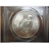 Image 2 : 1923 PEACE SILVER DOLLAR PCGS MS63