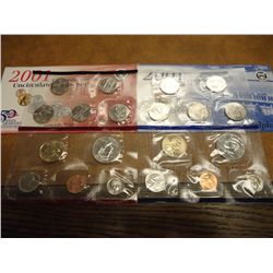 2001 US MINT SET (UNC) P/D (WITH ENVELOPE)