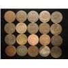 Image 2 : 20 ASSORTED INDIAN HEAD CENTS