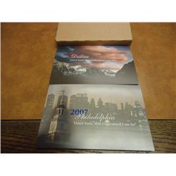 2007 US MINT SET (UNC) P/D ORIGINAL MINT PACKAGE