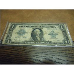1923 LARGE SIZE $1 SILVER CERTIFICATE HORSE