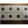 Image 2 : 1900-1907 INDIAN HEAD CENTS 8 COINS