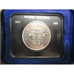1971 CANADA BRITISH COLUMBIA DOLLAR (PF LIKE)