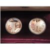 Image 1 : 1983/84-S US OLYMPIC 2 SILVER DOLLAR SET PF