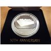 Image 1 : 1 TROY OZ .999 SILVER PF ROUND VIETNAM VETERANS
