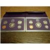 Image 2 : 1990 & 1991 US PROOF SETS (WITH BOXES)