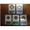 Image 2 : 1986-D MINT SET ALL NGC SLABS SEE DESCRIPTION