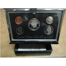 1992 US PREMIER SILVER PROOF SET WITH BOX