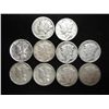 Image 1 : 10 ASSORTED 1940'S  MERCURY DIMES
