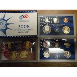 2008 US PROOF SET (WITH BOX) TOUGHER SET TO GET