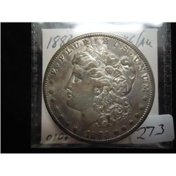 1883-S MORGAN SILVER DOLLAR RIM BUMP