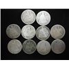 Image 1 : 10 ASSORTED 1870'S SEATED LIBERTY DIMES