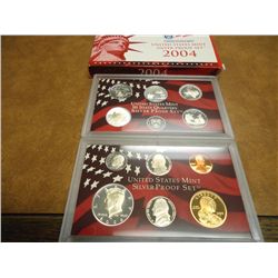 2004 US SILVER PROOF SET (WITH BOX)