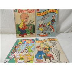 LOT 4 DELL LOONEY TUNE COMICS