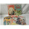 Image 1 : LOT 5 VINTAGE MIXED COMICS BEETLE BAILEY, TARZAN,
