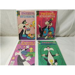 LOT 4 TWEETY AND SYLVESTER COMICS