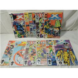 LOT 13 MARVEL X FACTOR COMICS