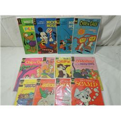 LOT 13 ASSORTED WALT DISNEY COMICS