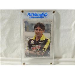 1995 AUTGRAPHED LONG NASCAR CARD