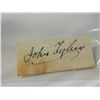 Image 1 : JOHN TYLER CUT SIGNATURE AUTOGRAPH NO COA