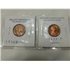 Image 2 : LOT 2 UNCIRCULATED OLD WHEAT CENT