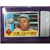 Image 1 : 1960 TOPPS JIM GILLIAM #255 BASEBALL CARD