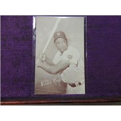 1947-1966 EXHIBIT WILLIE MAYS BASEBALL CARD