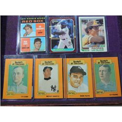 LOT 7 BASEBALL PLAYER CARDS