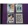 Image 1 : LOT 4 BASEBALL PLAYER CARDS