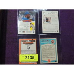 LOT 4 BASEBALL PLAYER STAR CARDS