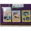 Image 2 : LOT 4 BASEBALL PLAYER STAR CARDS