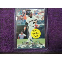 1998 PACIFIC BARRY BONDS #242 BASEBALL CARD