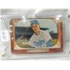 Image 2 : LOT 10 BOWMAN 1955 BASEBALL PLAYER CARDS