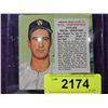 Image 1 : 1954 RED MAN BOB PORTERFIELD 18A BASEBALL CARD