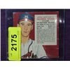 Image 1 : 1955 RED MAN WARREN SPAHN #10 BASEBALL CARD