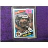 Image 1 : 1984 TOPPS WALTER PAYTON FOOTBALL CARD