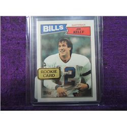 1987 TOPPS JIM KELLY ROOKIE #362 FOOTBALL