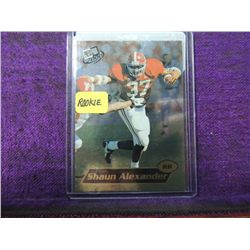 2000 PRESSPASS SHAUN ALEXANDER ROOKIE #164