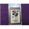 Image 1 : 2000 GREATS OF THE GAME JOHNNY UNITAS #55 GRADED