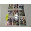 Image 1 : 9 MIXED FOOTBALL PLAYER CARDS