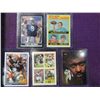 Image 1 : LOT 5 FOOTBALL PLAYER CARDS