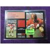 Image 1 : 2001 FLEER ANDRE CARTER ROOKIE JERSEY CARD